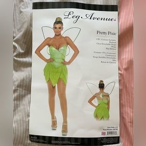 Women’s tinker bell costume - size Large